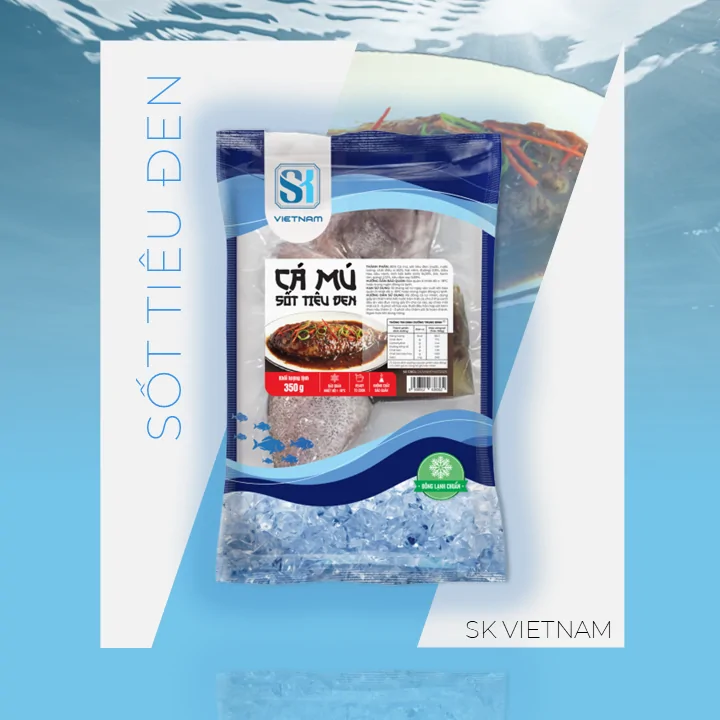 SK VIETNAM - Cá Mú Sốt Tiêu Đen - Tiện lợi chế biến