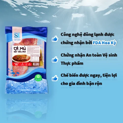 SK VIETNAM - Cá Mú Sốt Tiêu Đen - FDA