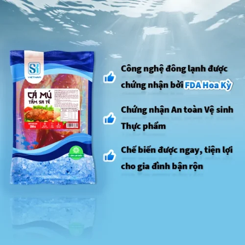 SK Vietnam - Cá mú tẩm sa tế