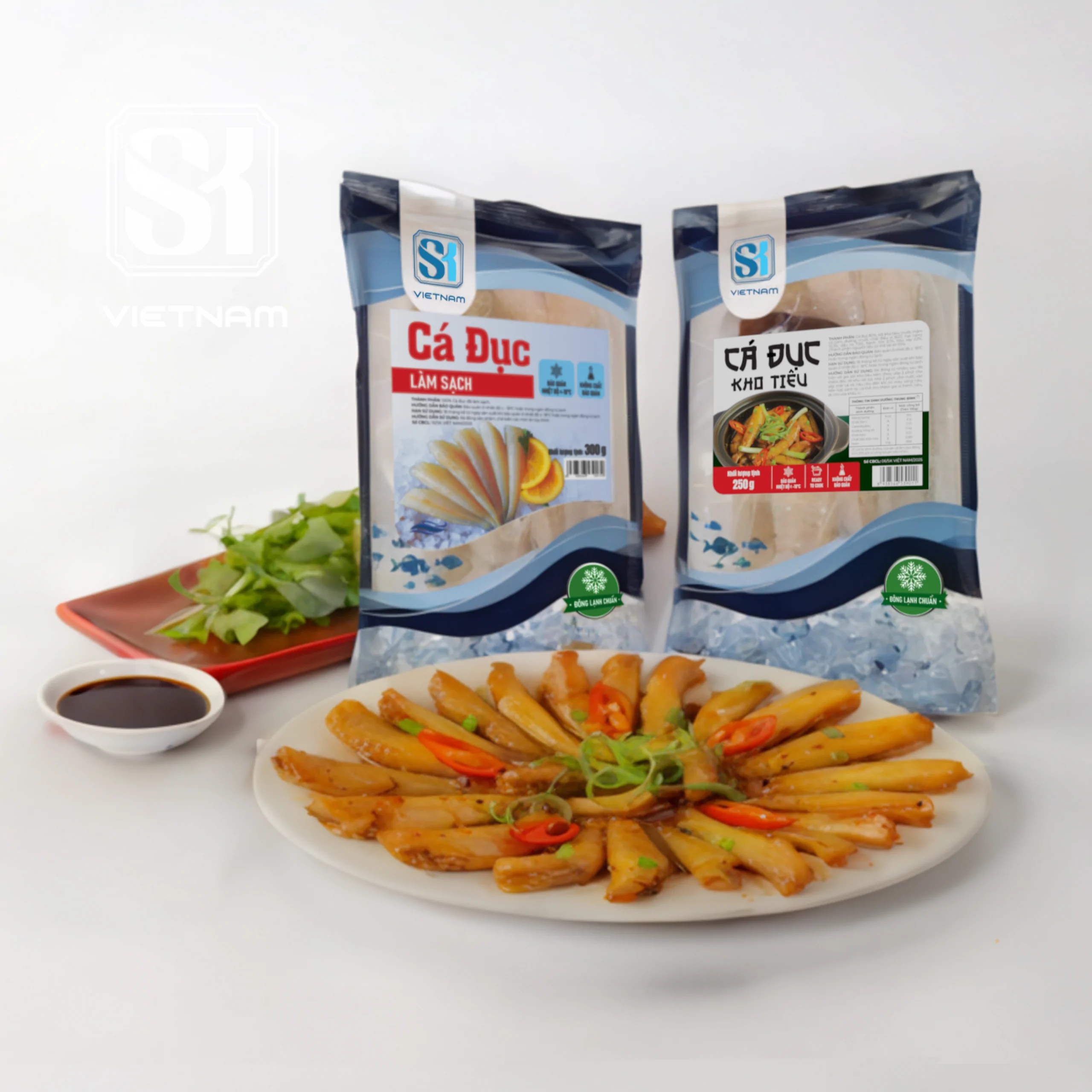 SK Vietnam - Cá đục kho tiêu và cá đục làm sạch sơ chế sẵn 3